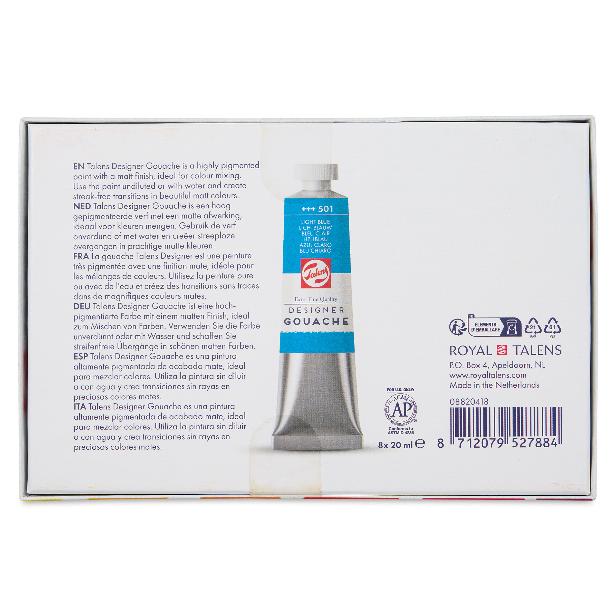Talens Art Creation Gouache Set - 24 x 12ml: Buy Online at Best Price in Egypt - Souq is now