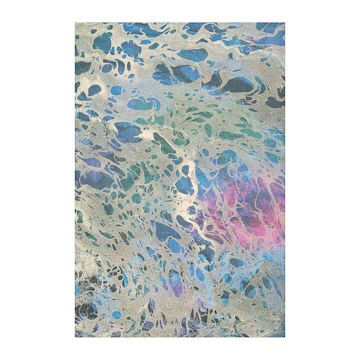Open in modal - Marbled Momi Decorative Paper - Full sheet example of Tsunami Paper