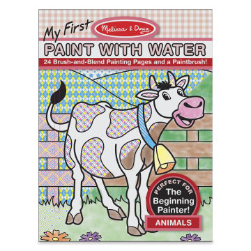My First Paint with Water Activity Books - Front cover of Book
