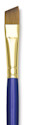 Robert Simmons Sapphire Brush - Angle Shader, Short Handle, 1/2