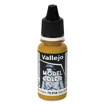 Open in modal - Vallejo Acrylic Model Color Paint - Green Ochre, 18 ml