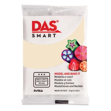 Open in modal - DAS Smart Polymer Clay - Vanilla, 2 oz