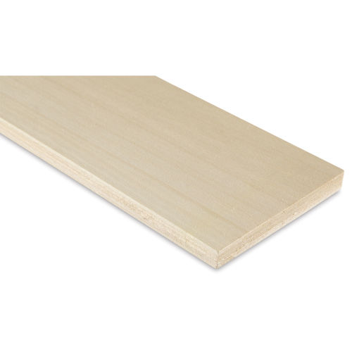 Midwest Products Basswood Sheets - 15 Pieces, 1/32 x 3 x 24 - Basswood