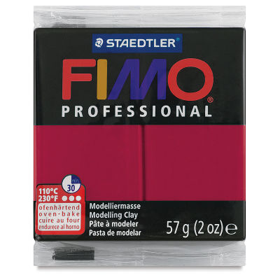Staedtler Fimo Professional Polymer Clay - Bordeaux, 2 oz
