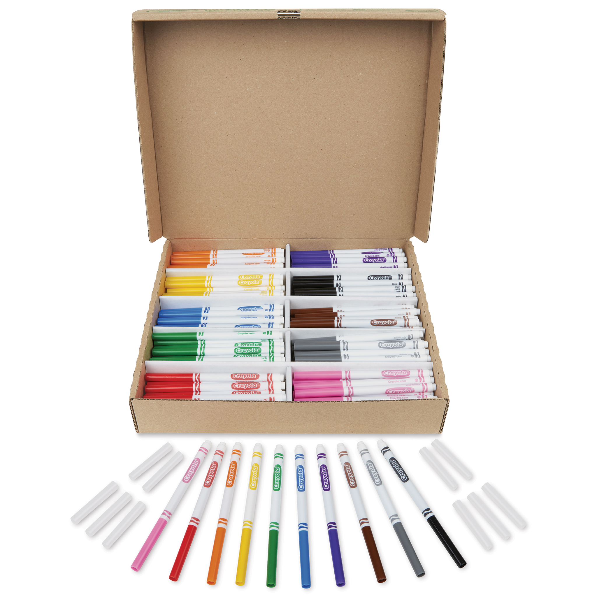 Crayola Markers, Fine Pt. (6 boxes/unit), #7709 (E-59