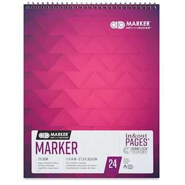 Open in modal - Chartpak Ad Marker Pad - 14" x 11", 24 Sheets