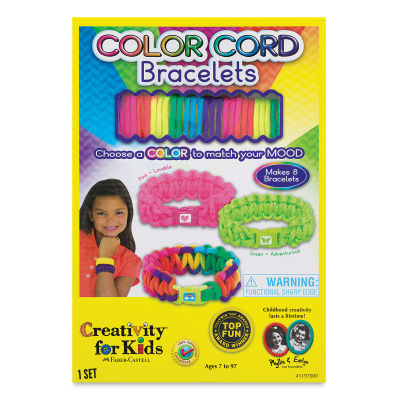 Creativity for Kids Paracord Kits - Front of Bracelet package