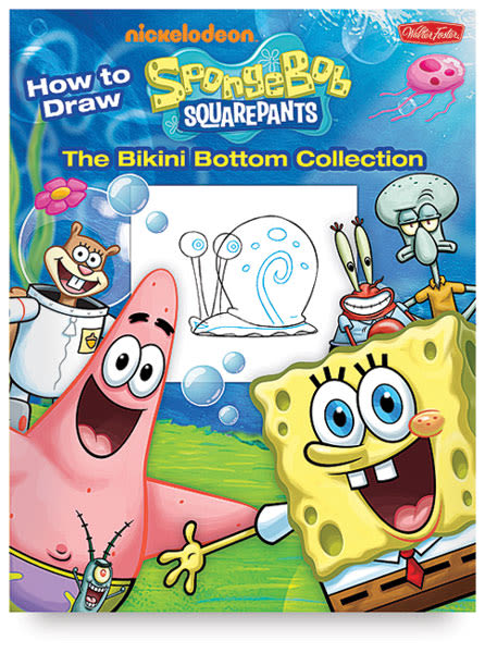 How to Draw Nickelodeon's SpongeBob SquarePants | BLICK Art Materials