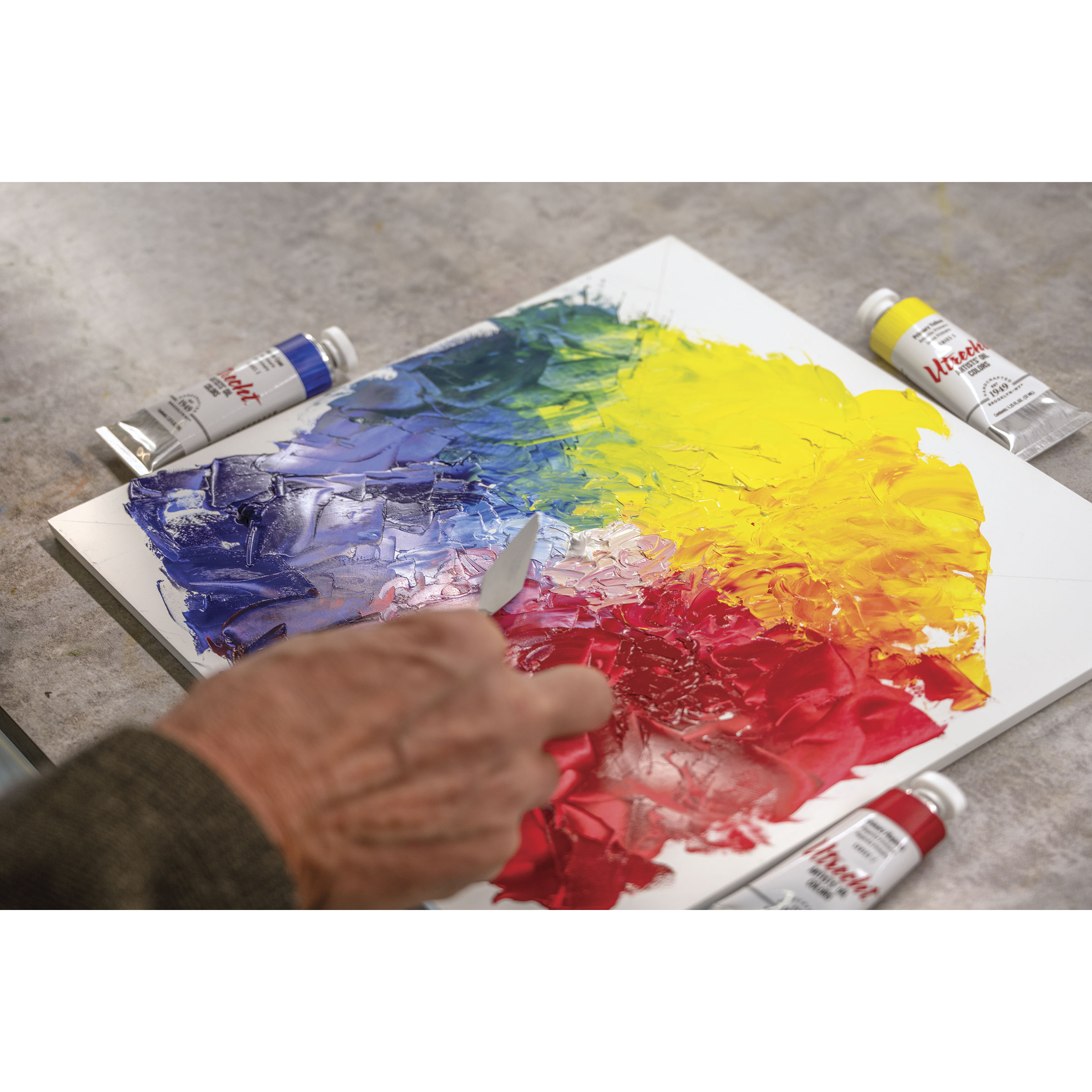Utrecht Artists' Oil Paint - Set of 3, CMY Mixing Colors, 37 ml