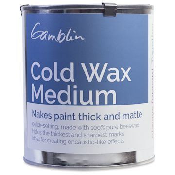 Open in modal - Gamblin Cold Wax Medium - 32 oz can