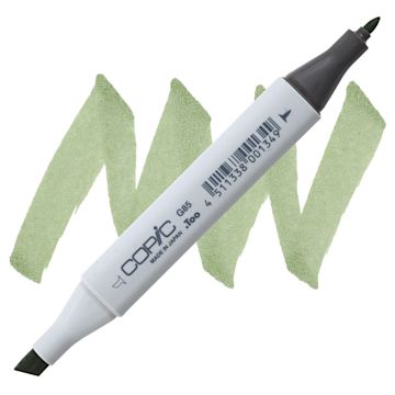 Open in modal - Copic Classic Marker - Verdigris G85 marker and swatch