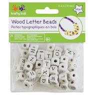 Krafty Kids Wood Alphabet Beads