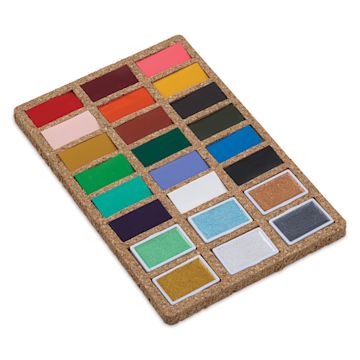 Open in modal - Viviva Watercolor Paint Pan Set - Deluxe, Set of 24