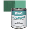 Ronan Aquacote Water-Based Acrylic Color - Process Green, Pint