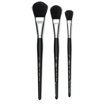 Silver Brush Black Round/Oval Mop Brushes