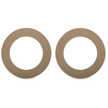 Open in modal - Paper Accents Chipboard Wreath Rings - 2 12" Rings shown out of package