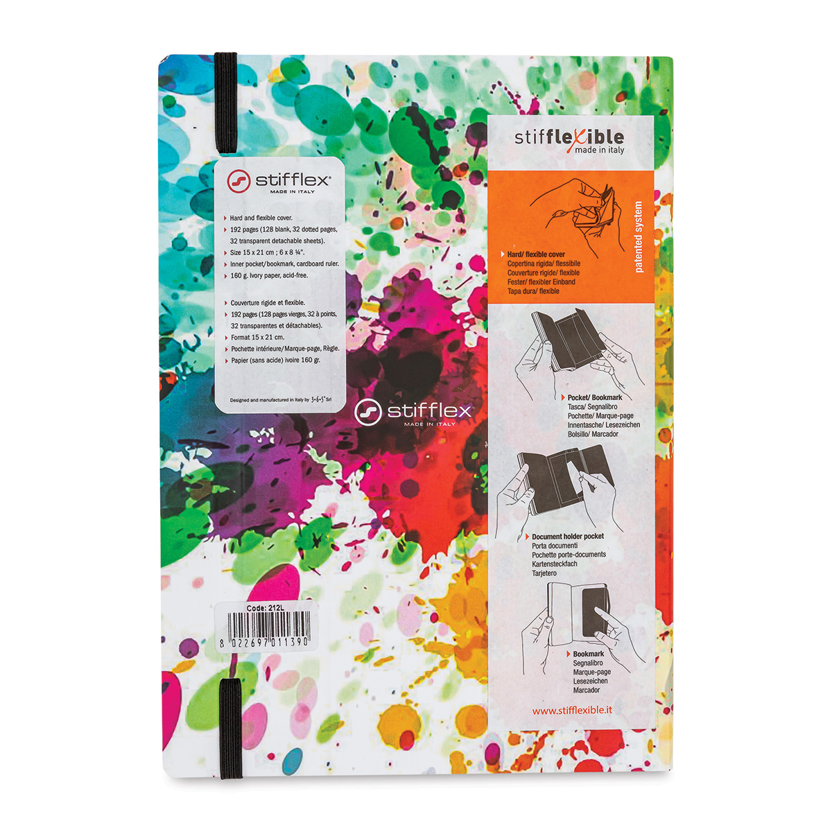 Stifflex Artwork! Color Splash Sketchbook