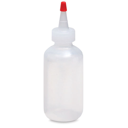 2pcs 4oz/120ml Plastic Squeeze Bottle Press Pump Bottle With Black