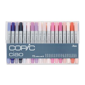 Open in modal - Copic Ciao Double Ended Marker Set - Set B, Set of 72