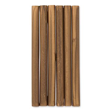 Open in modal - Manuscript Sealing Gun Wax Sticks - 6 pieces of Gold Wax sticks shown upright