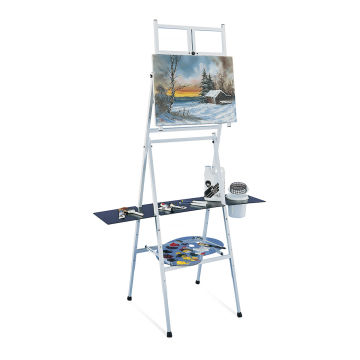 Bob Ross 2-in-1 Easel - White (art supplies not included)