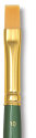 Princeton Good Synthetic Golden Taklon Brush - Short Handle, Size 10