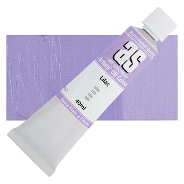 Open in modal - Art Spectrum Artists' Oil Paint - Lilac, 40 ml tube and swatch