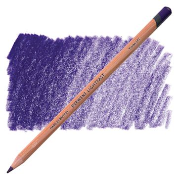 Open in modal - Derwent Lightfast Colored Pencil - Violet pencil and swatch