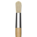 Blick Mega Natural Bristle Brush - Mega Round, Short Handle, Size 50