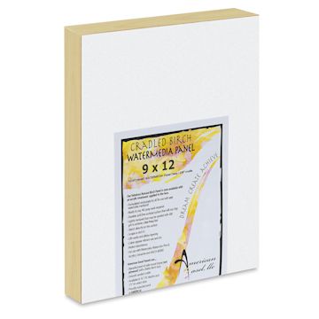 Open in modal - American Easel WaterMedia Panel - 9" x 12", Gallery Profile 1-5/8"