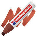 Edding Permanent Marker - Brown, 800, Chisel Nib, 4-12 mm