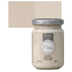 Fleur Chalky Look Paint - Taupe Sophistication, 4.4 oz jar