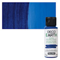 DecoArt DecoEarth Premium Reclaimed Acrylic Paint - Galaxy Blue, 2 oz