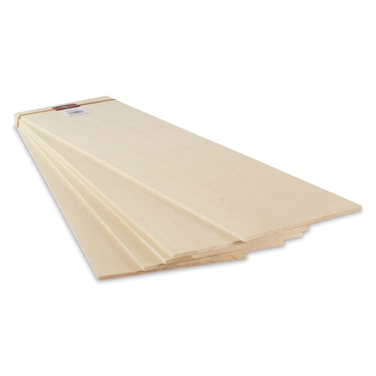 Midwest Basswood Sheets 1/4x4x24 (5) Hobby and Craft Basswood Sheets #4406