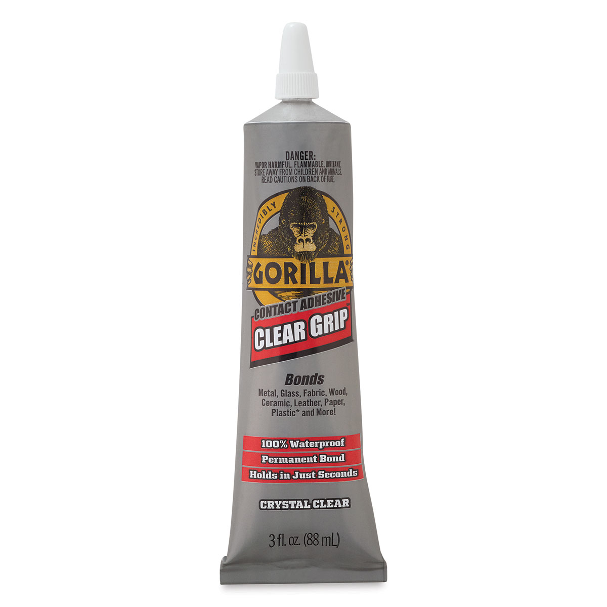 Colle Clear Grip Gorilla Glue, 88 ml