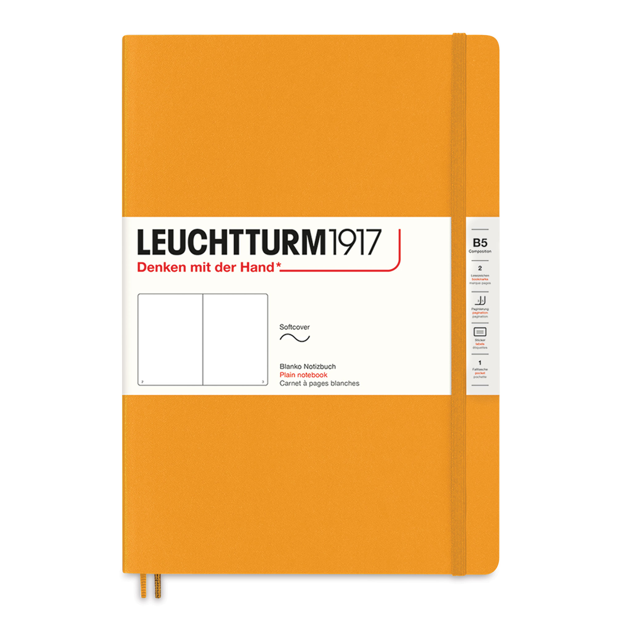 Leuchtturm A5 Softcover Notebook - Plain