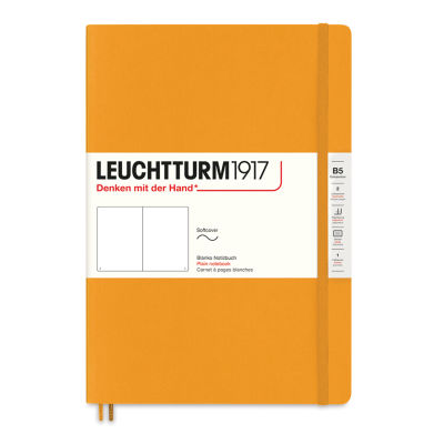 Leuchtturm1917 Blank Softcover Notebook - Rising Sun, 7" x 10"
