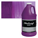 Chromacryl Students' Acrylics - Neon Violet, 64 oz bottle