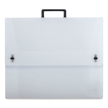 Open in modal - Prat Start 0 Essential Portfolio - Front view of White Portfolio
