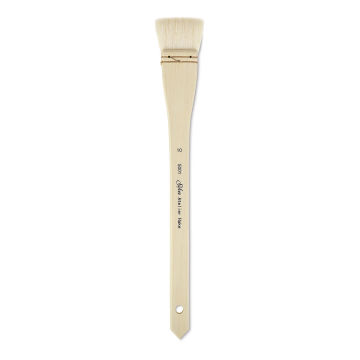 Silver Brush Atelier Flat Hake Brush - Size 30, Long Handle