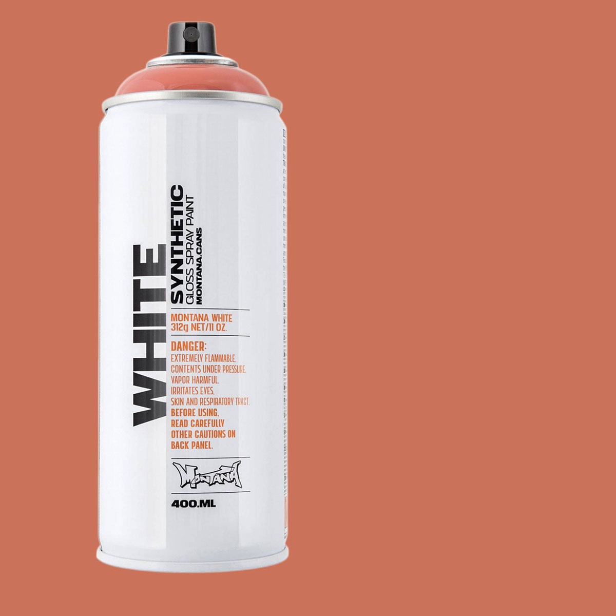 Montana Cans WHITE Spray Paint, 400ml, Soap - MICA Store