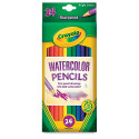 Crayola Watercolor Pencils - Assorted Colors, Set of 24