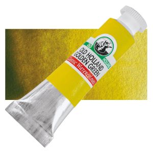 Old Holland Classic Artist Watercolor - Old Holland Golden Green, 6 ml tube