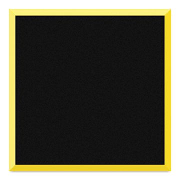 Open in modal - Crescent BriteCore Matboard - 32" x 40", Black on Yellow