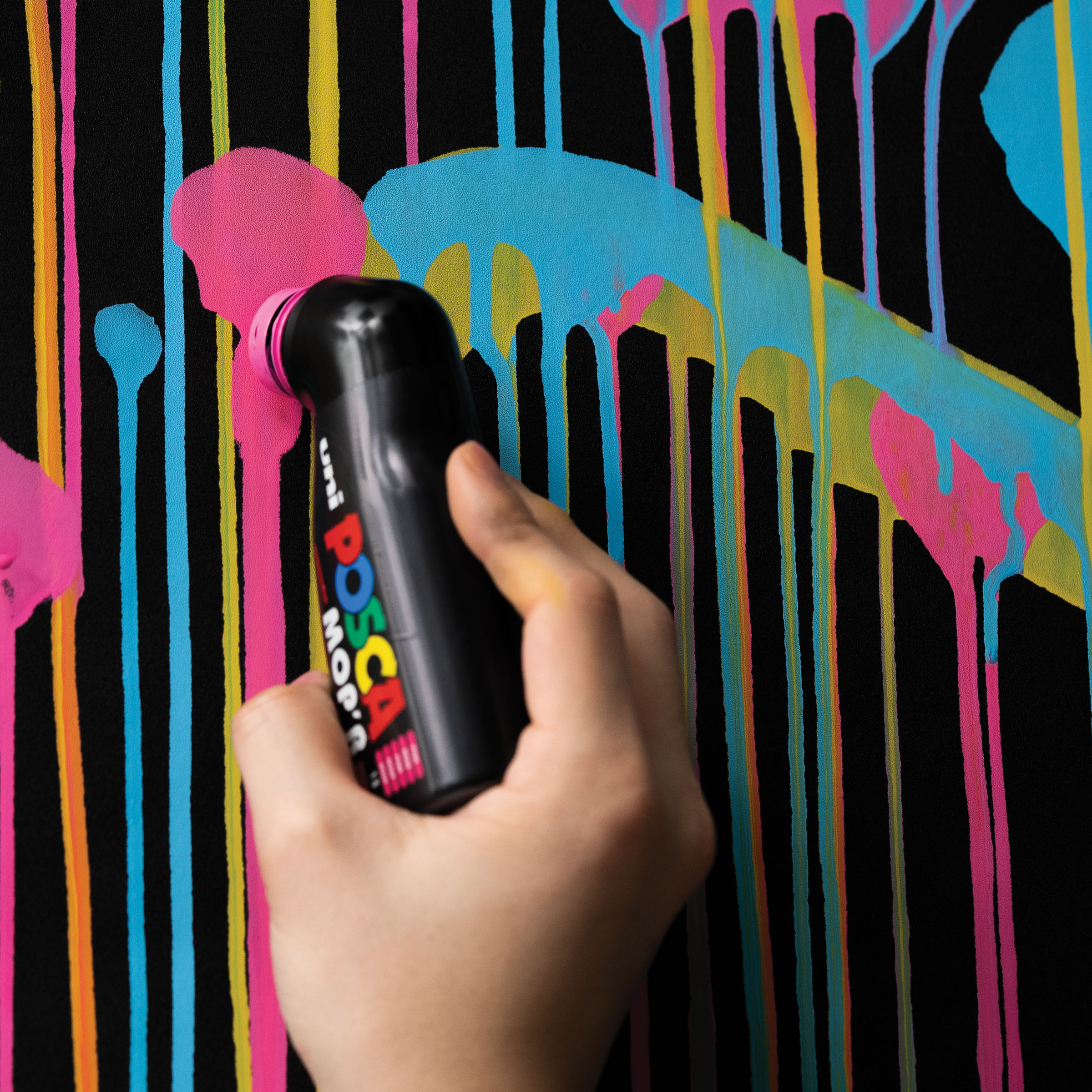 Meet the NEW Uni Posca Mop'r Paint Markers! - Blick Art Materials