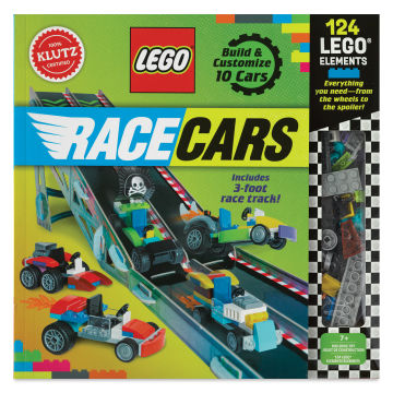 Klutz Lego Race Cars Kit, front of kit