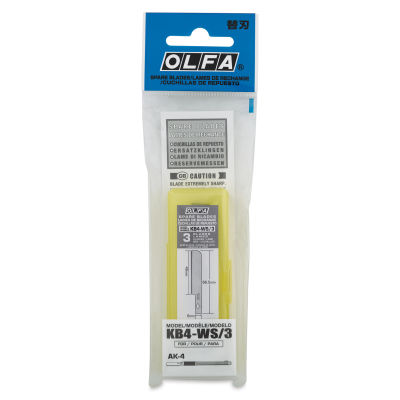 Olfa Wide Saw Blade - Pkg of 3, inside packaging