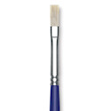 Blick Scholastic White Bristle Brush - Filbert, Size 6
