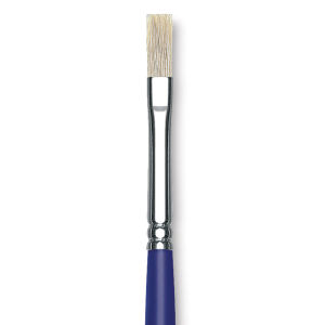 Blick Scholastic White Bristle Brush - Filbert, Size 6