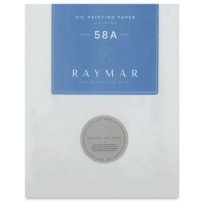 RayMar Oil Paper Panels - Front of package with label
